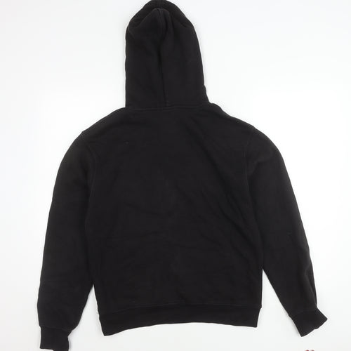 Russell Unisex Black Pullover Hoodie S University Bee Logo