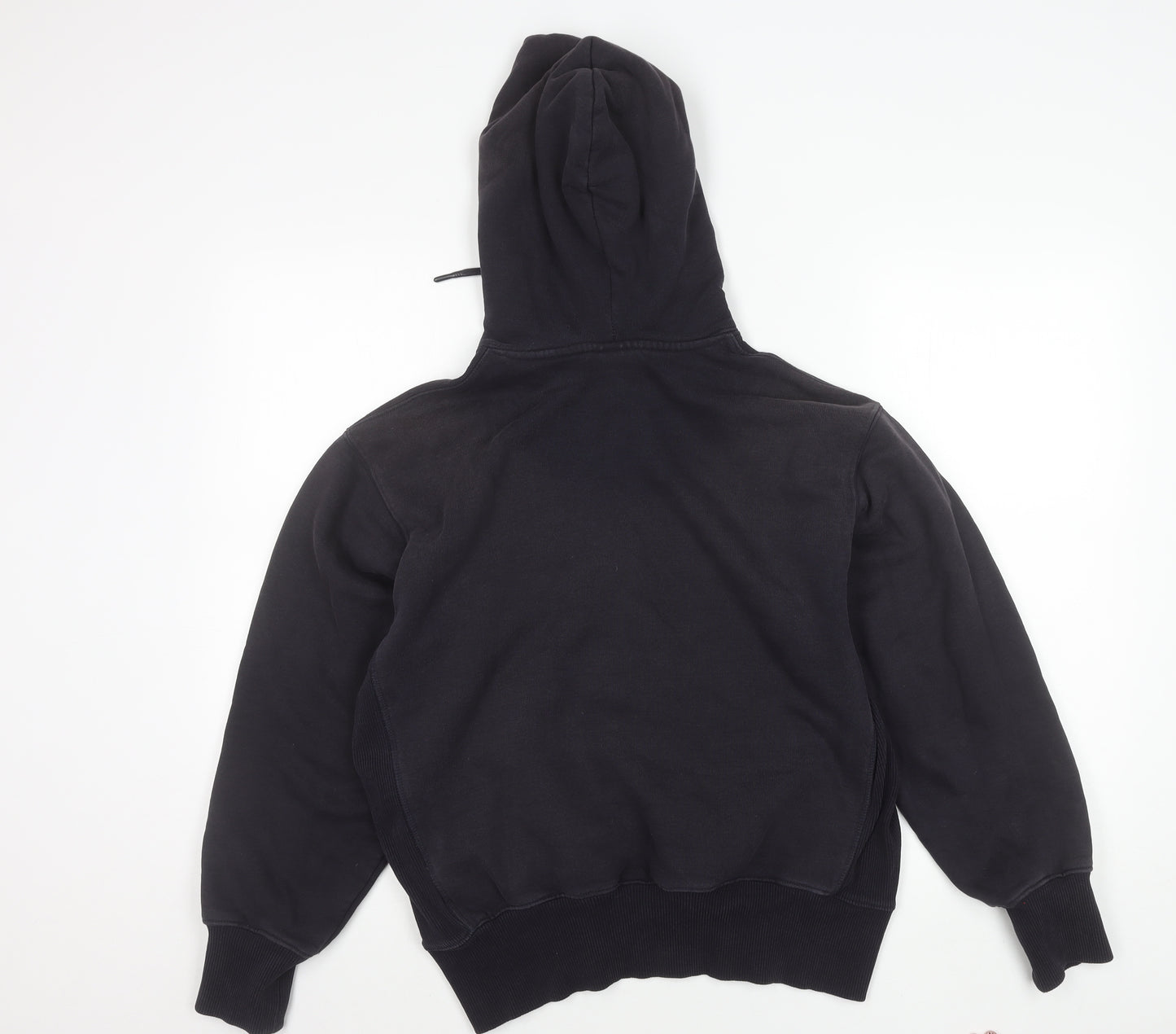 H&M Womens Black Pullover Hoodie Sweatshirt Size S Tigers Logo
