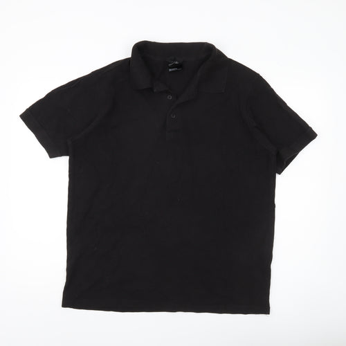 Regatta Professional Men's Black XL Polo Shirt Cotton Blend Workwear