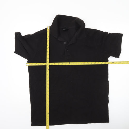 Regatta Professional Men's Black XL Polo Shirt Cotton Blend Workwear