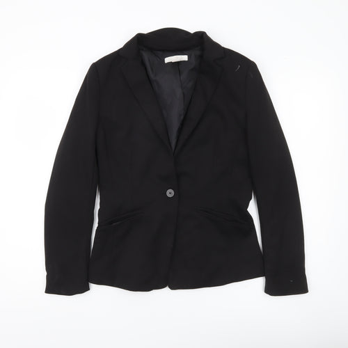 H&M Women’s Black Blazer Size 10 Tailored Workwear Jacket