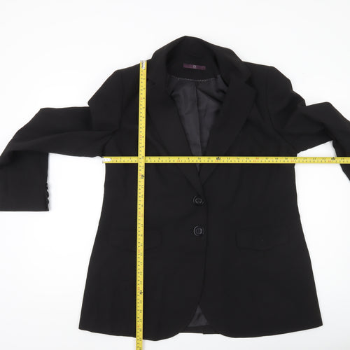 Evans Women’s Black Size 16 Single-Breasted Suit Jacket Blazer
