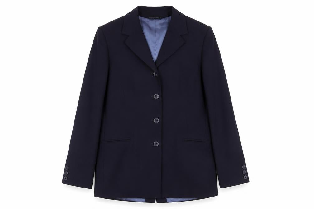 Laura Ashley Women’s Black Wool Suit Jacket UK 12 Regular Fit