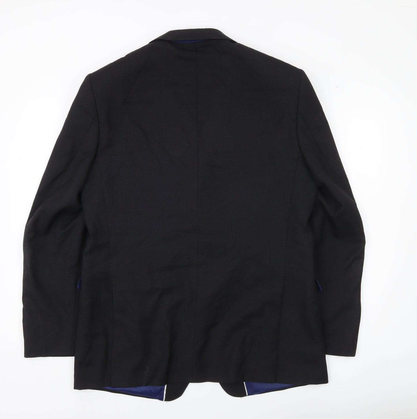 Marks and Spencer Men's Charcoal Wool Blazer 42 Chest Regular Fit