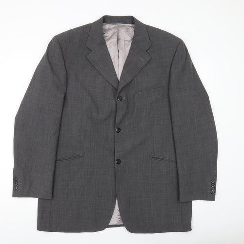 Gibson Men’s Grey Wool Blend 42” Regular Blazer Jacket