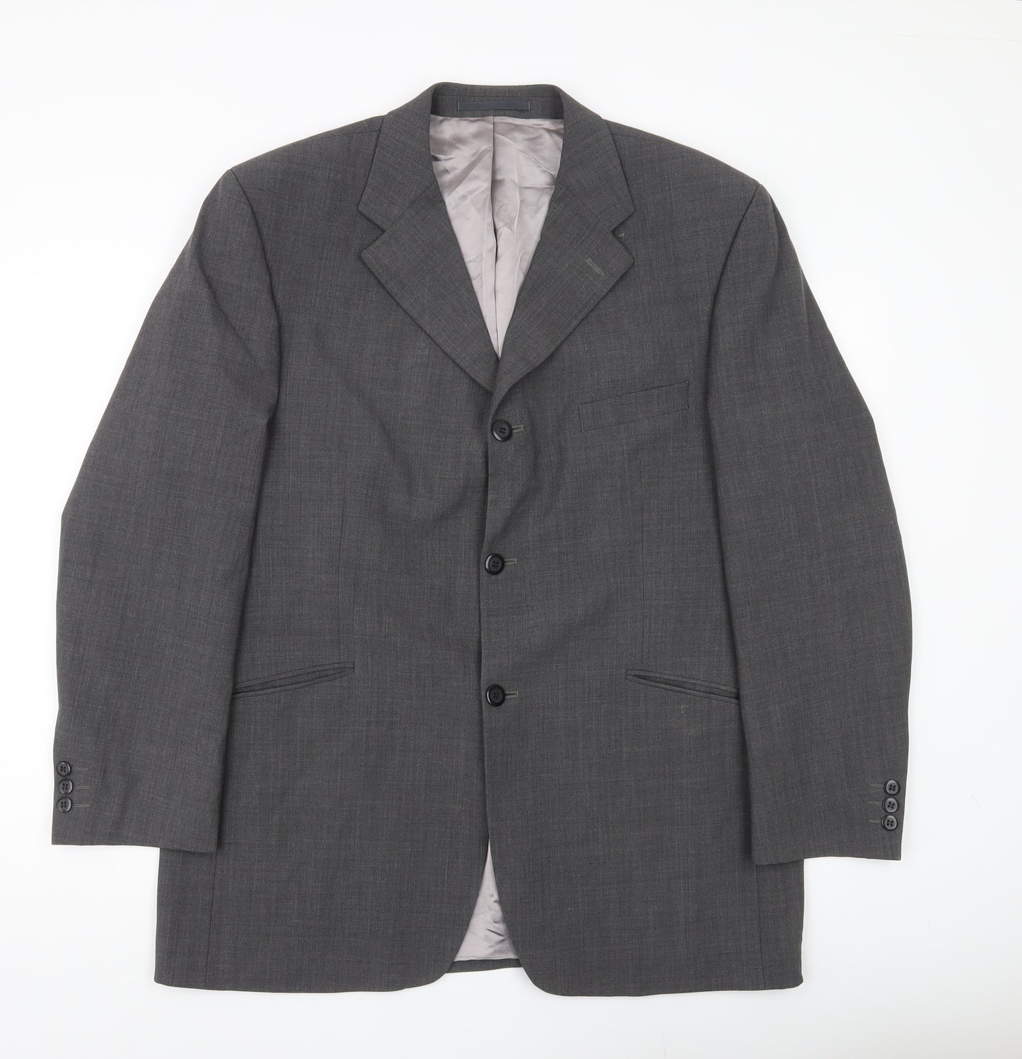 Gibson Men’s Grey Wool Blend 42” Regular Blazer Jacket