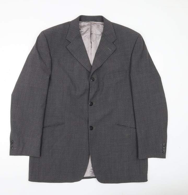Gibson Men’s Grey Wool Blend 42” Regular Blazer Jacket