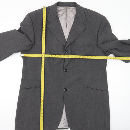 Gibson Men’s Grey Wool Blend 42” Regular Blazer Jacket