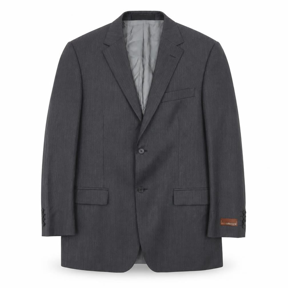 Marks and Spencer Men's Grey 40R Wool Blend Blazer Jacket