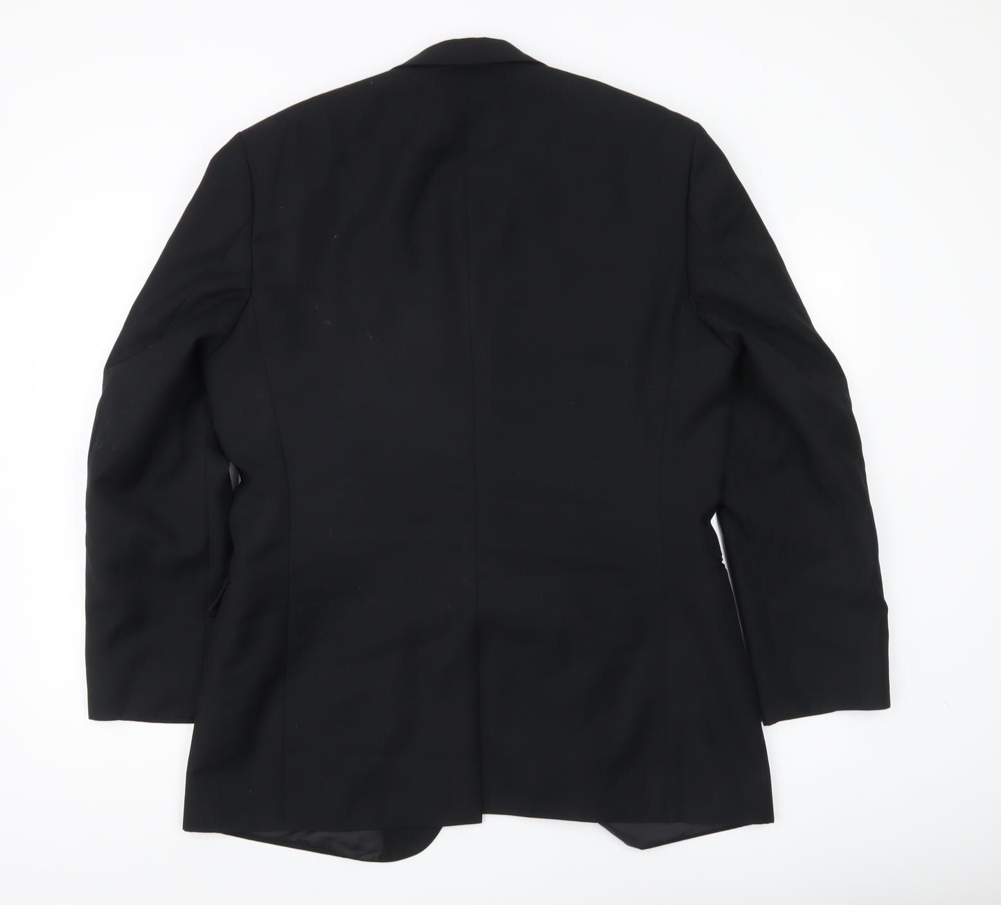 Burton Men’s Black Blazer 42R Notch Lapel Two Button Jacket