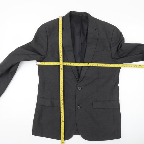 ASOS Men’s Grey Slim Fit Blazer Jacket Size 40 Chest