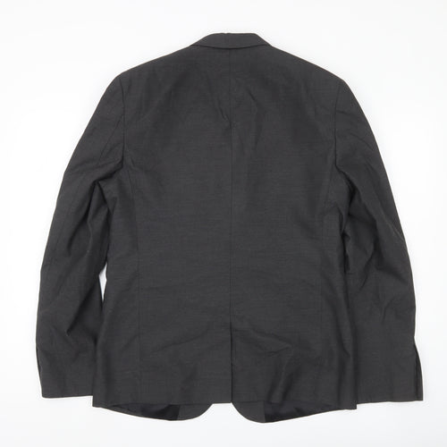 ASOS Men’s Grey Slim Fit Blazer Jacket Size 40 Chest