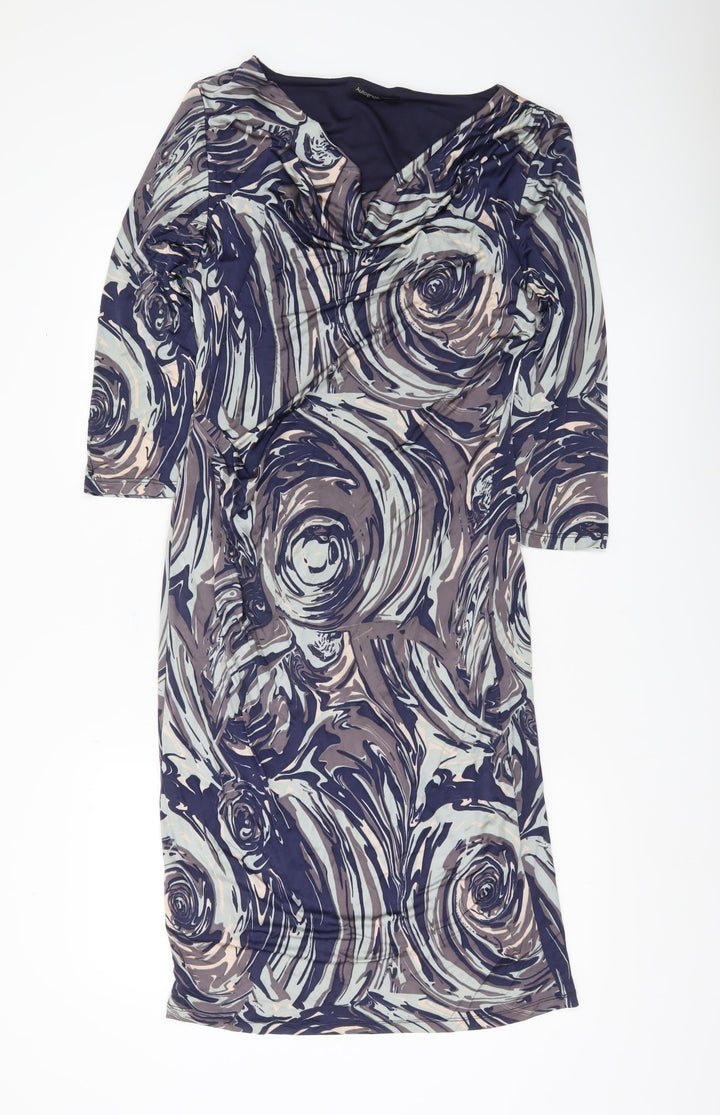 Marks and Spencer Women’s Multicoloured Sheath Dress Size 14