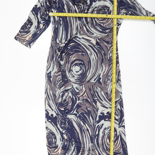 Marks and Spencer Women’s Multicoloured Sheath Dress Size 14