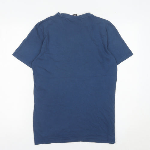 Umbro Men’s Blue Small Crew Neck Short Sleeve Sports T-Shirt