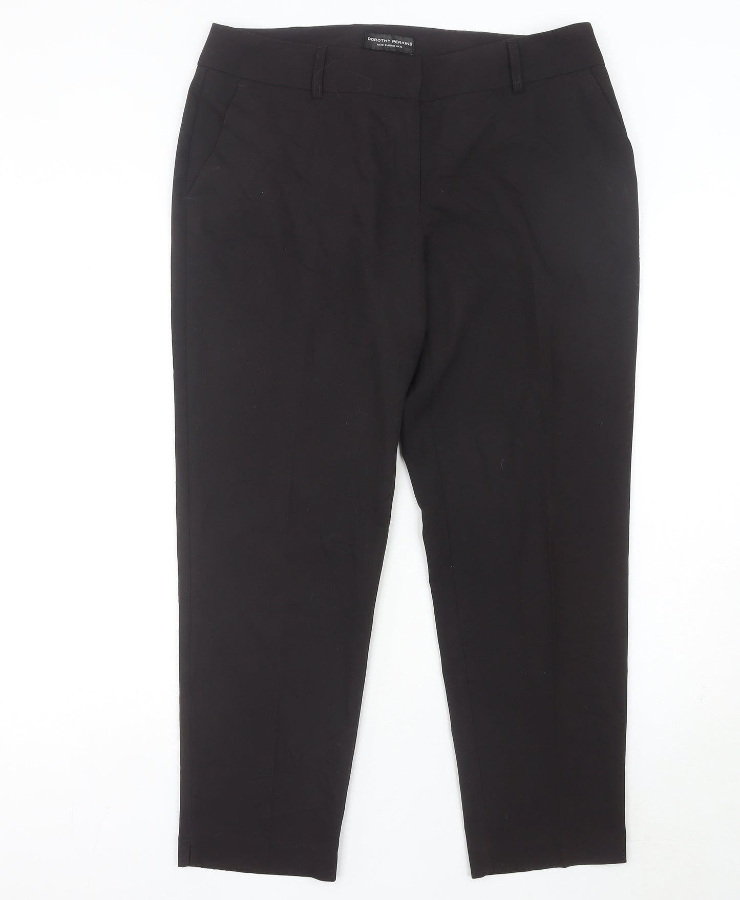 Dorothy Perkins Women Black Size 14 Dress Pants Trousers Workwear