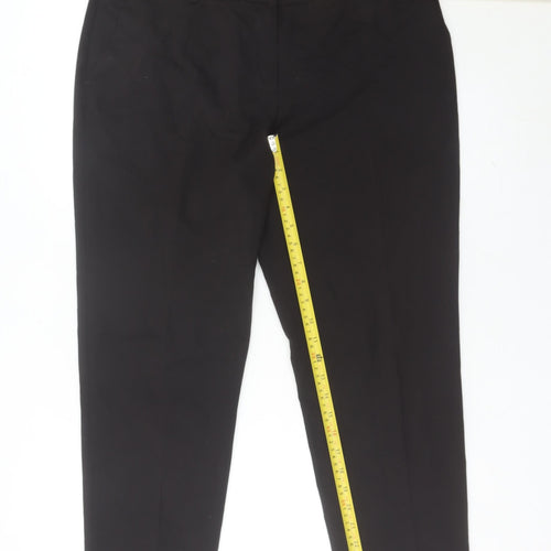 Dorothy Perkins Women Black Size 14 Dress Pants Trousers Workwear