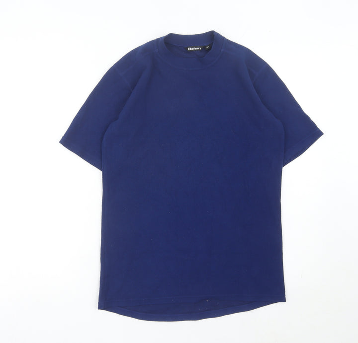 Rohan Unisex Blue Small Warm T-Shirt Fleece Short Sleeve Casual Top