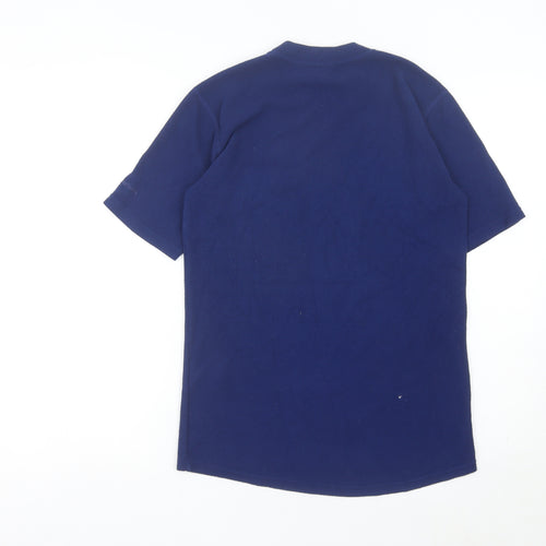 Rohan Unisex Blue Small Warm T-Shirt Fleece Short Sleeve Casual Top
