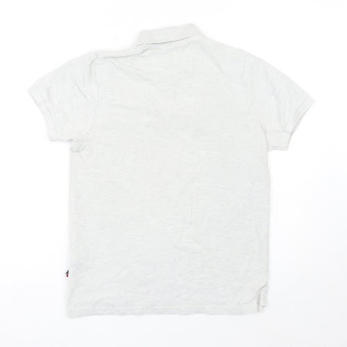 Ellesse Men's Grey XS Classic Polo Shirt Short Sleeve Cotton