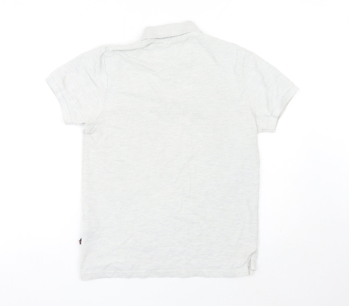 Ellesse Men's Grey XS Classic Polo Shirt Short Sleeve Cotton