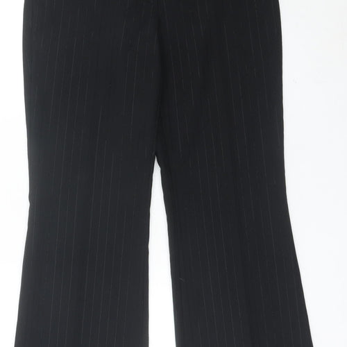 Marks & Spencer Women’s Black Pinstripe Dress Pants Size 12 Regular