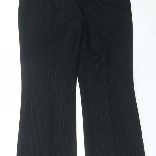 Marks & Spencer Women’s Black Pinstripe Dress Pants Size 12 Regular