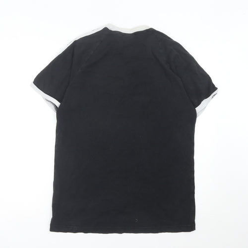 Adidas Mens Black Medium Regular Fit Sports T-Shirt