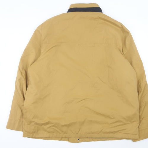 EWM Men’s Beige XL Jacket Polyester Cotton Casual Travel