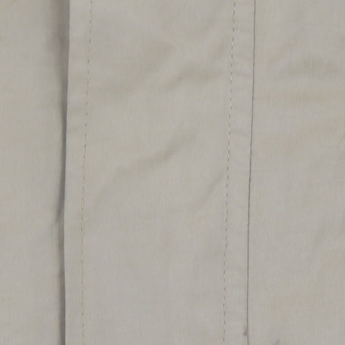 EWM Men’s Beige XL Jacket Polyester Cotton Casual Travel