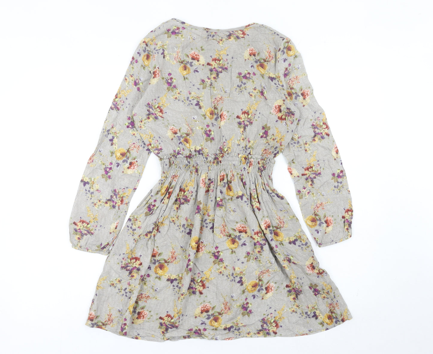 Jigsaw Junior Teens Multicoloured Floral A-Line Dress Size 10-12