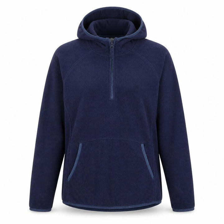 Mountain Warehouse Womens Blue Fleece Hoodie Pullover UK 12