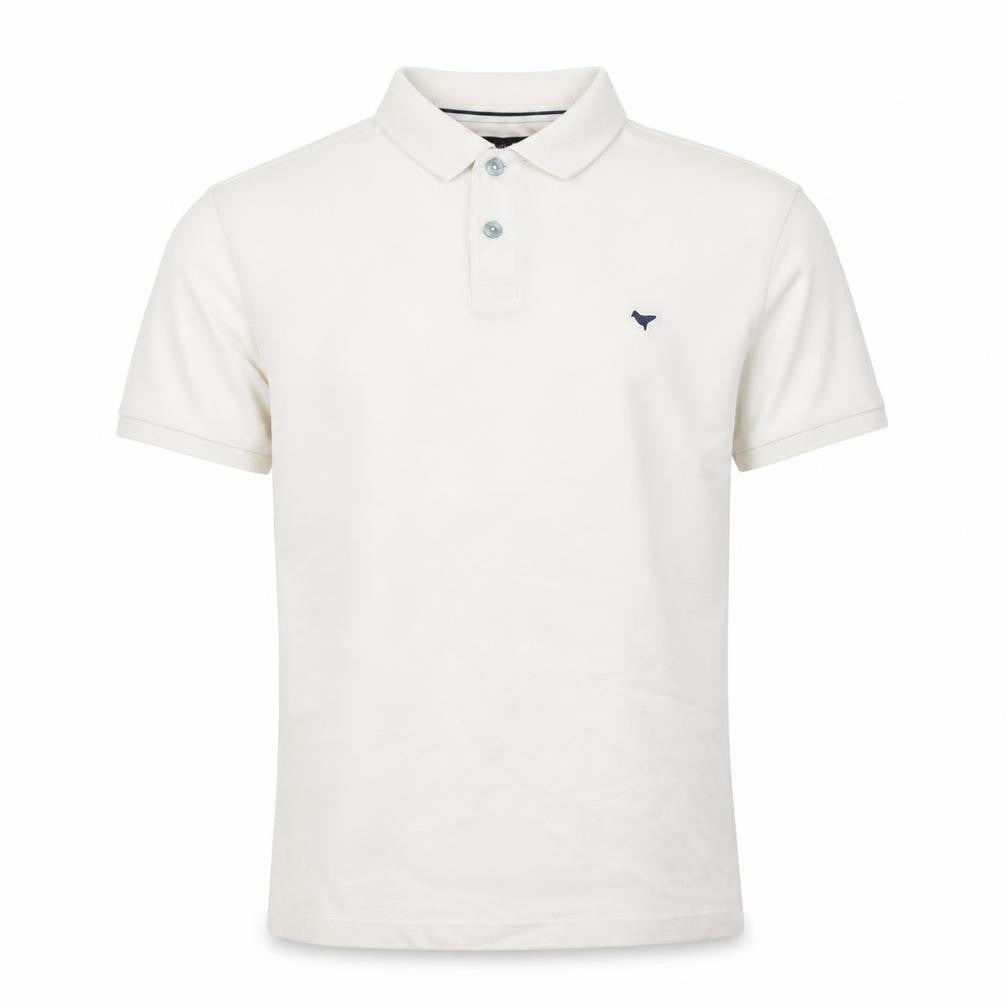 Weekend Offender Men’s Ivory Polo Shirt S Cotton Short Sleeve