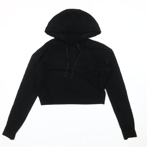 Victoria Sport Women’s Black Cropped Hoodie Size S Pullover