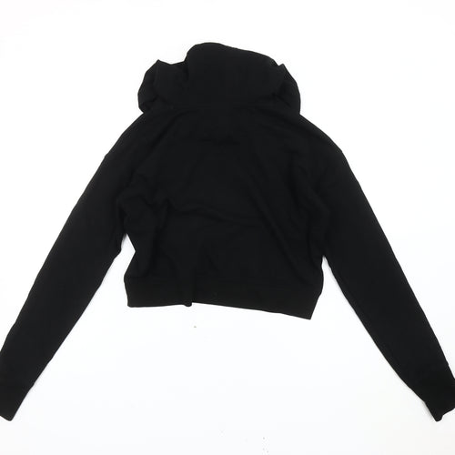 Victoria Sport Women’s Black Cropped Hoodie Size S Pullover