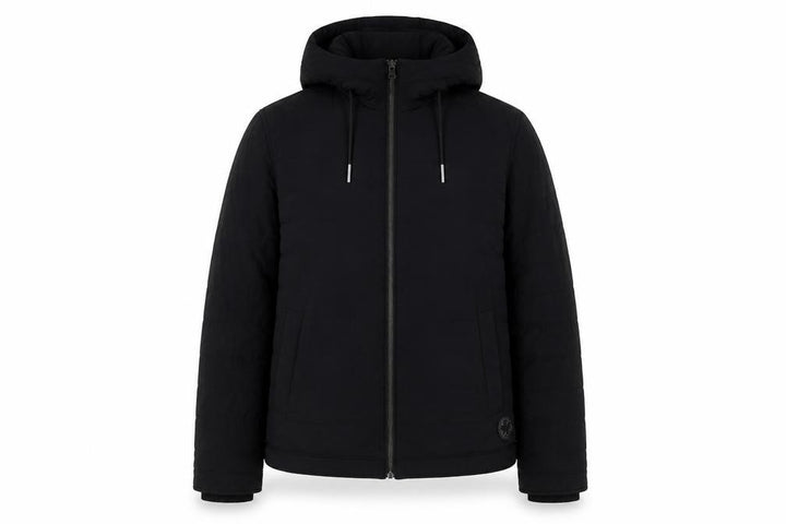 Ted Baker Womens Black Size 8 Puffer Jacket Hooded Winter Coat