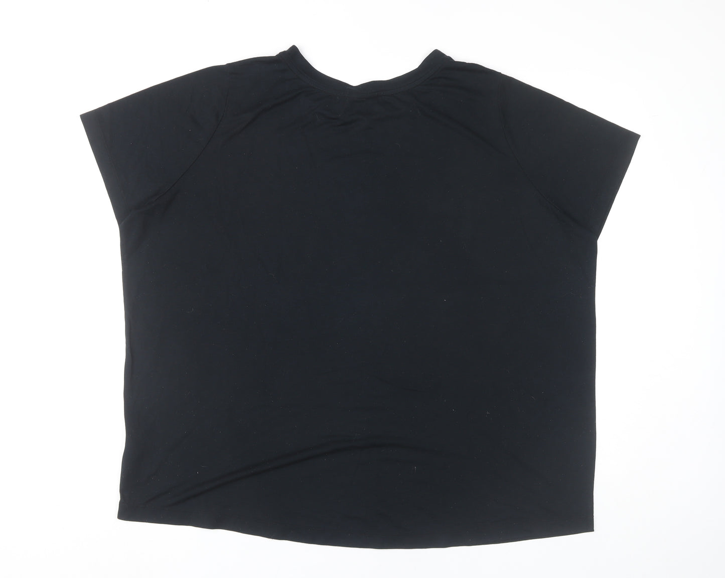 Nike Men's Black 2XL Sports Logo Graphic Short Sleeve T-Shirt