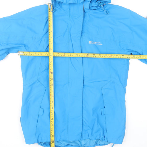 Mountain Warehouse Womens Blue Size 8 Waterproof 3-in-1 Hooded Jacket