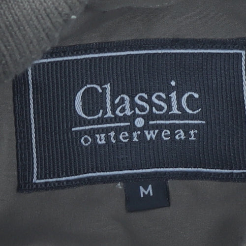 Classic Outerwear Mens Brown Medium Coat Overcoat Lined Workwear