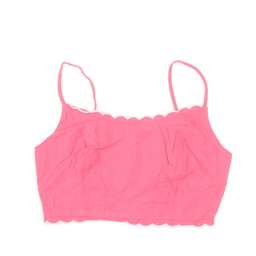 Nobody's Child Women Pink Size 4 Camisole Tank Top Summer
