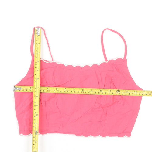 Nobody's Child Women Pink Size 4 Camisole Tank Top Summer