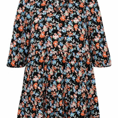 Marks and Spencer Women’s Multicolour Floral Shift Dress Size 10