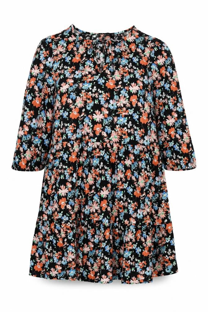 Marks and Spencer Women’s Multicolour Floral Shift Dress Size 10