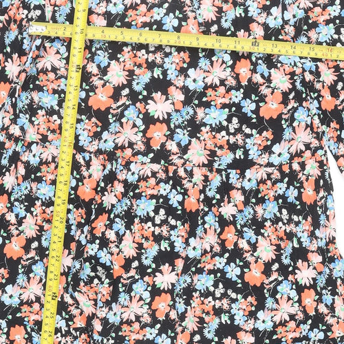 Marks and Spencer Women’s Multicolour Floral Shift Dress Size 10