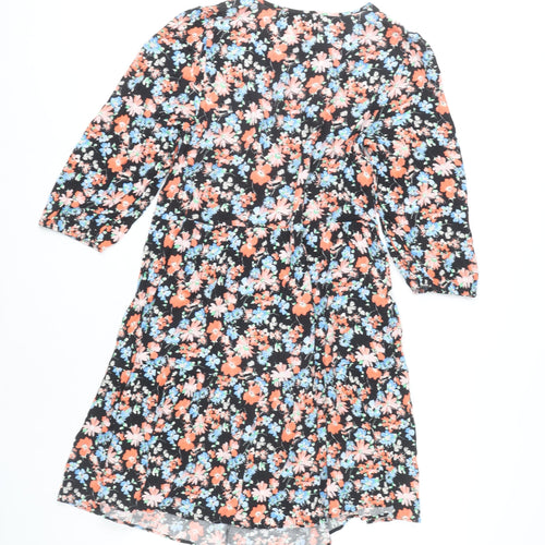 Marks and Spencer Women’s Multicolour Floral Shift Dress Size 10