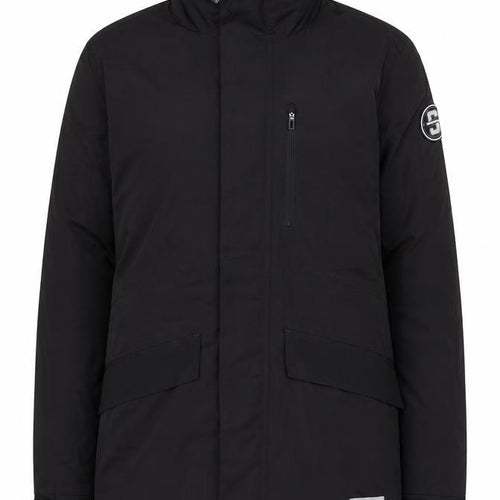 Skechers Women’s Black Parka Jacket Size 8 Regular Fit Winter Coat