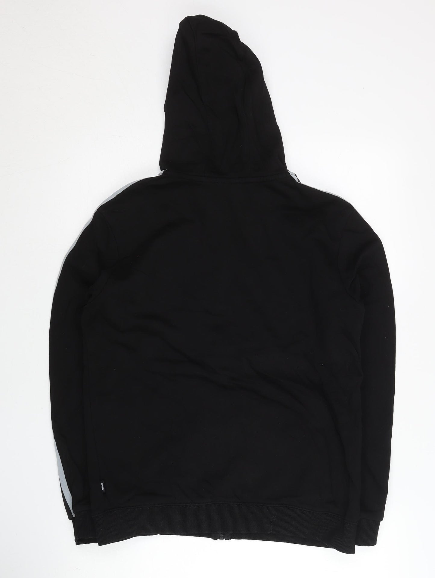 Nike Mens Black XS Full Zip Hoodie Sweatshirt Logo Sportswear