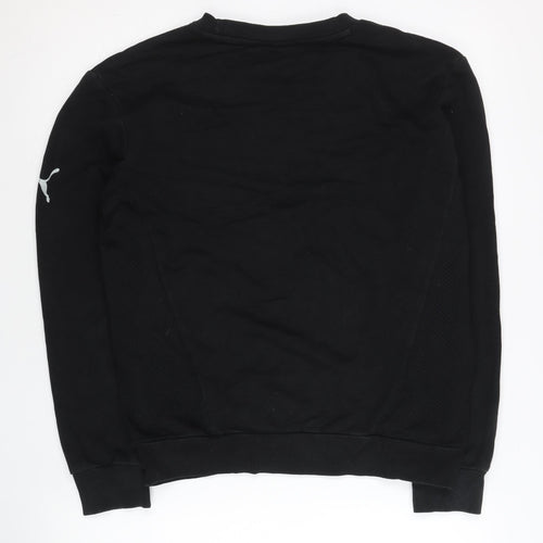 Puma Women’s Black XS Pullover Sweatshirt Logo Long Sleeve