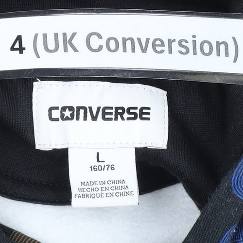 Converse Teens Multicoloured Pullover Hoodie Size 4 Graphic Print