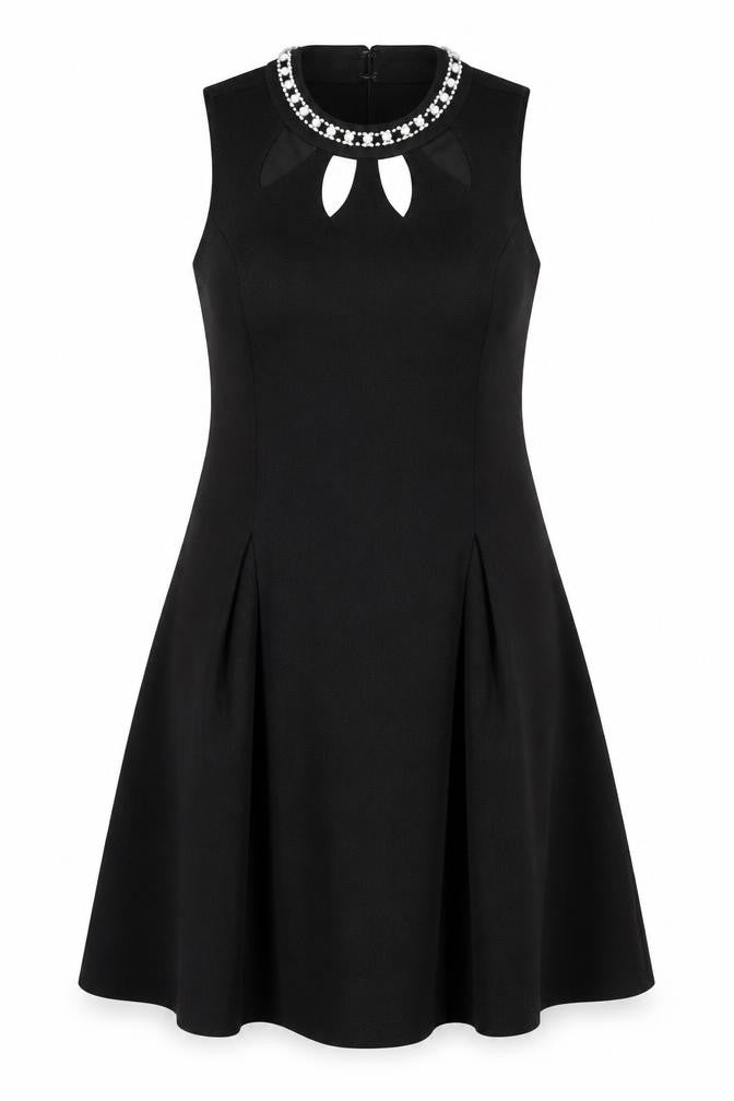 Forever 21 Women’s Black Plus Size 16 Fit & Flare Sleeveless Party Dress